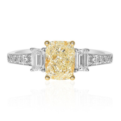 18K SI2 Yellow Diamond Gold Ring (CIRARI)