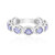 Anillo en plata con Tanzanita
