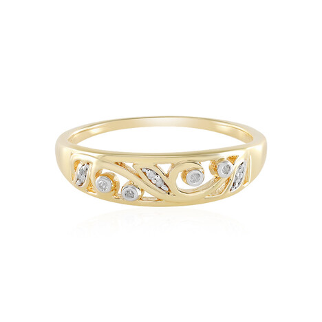 Anello in argento con Diamante I2 (I)