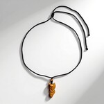 Collana con Occhio di Tigre Dorato
