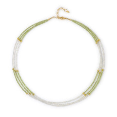 Collar en plata con Peridoto