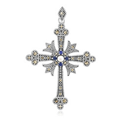 Colgante en plata con Perla plateada Freshwater (TPC)