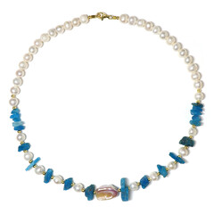 Collar en plata con Perla Freshwater