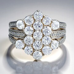 Anello in argento con Zircone
