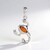 Ciondolo in argento con Ambra Baltica (dagen)