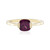 Magenta-Granat-Goldring