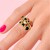 Anillo en oro con Diamante negro (de Melo Gold)
