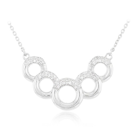 Collar en plata con Zircón