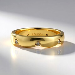 Anello in argento con Diamante Cioccolato I2