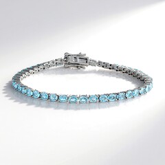 Bracciale in argento con Zircone Ratanakiri
