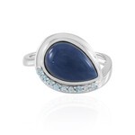 Blauer Opal-Silberring (KM by Juwelo)