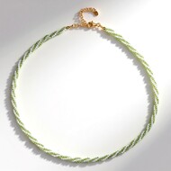 Collana in argento con Peridoto