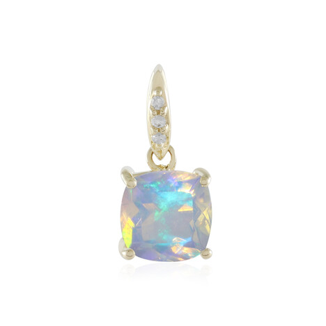 9K Welo Opal Gold Pendant