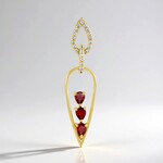 Ciondolo in argento con Rubino Tanzania (de Melo Essence)