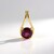 Ciondolo in argento con Rodolite di Naktamunda