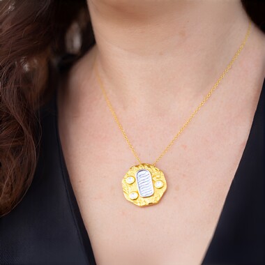 Collier en argent et Zircon
