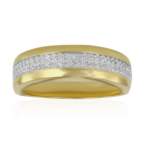 I3 (I) Diamant-Silberring