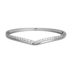 Bracelet en argent et Zircon (Adela Silber)