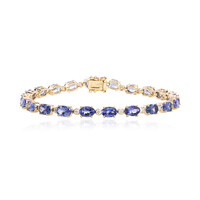Bracciale in oro con Tanzanite AAA (CIRARI)