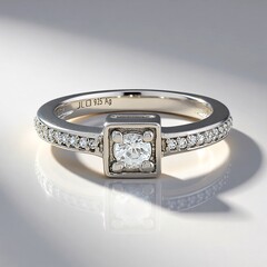 Anello in argento con Zircone