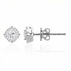 Pendientes en oro con Diamante VVS1 (G) (Annette)