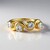 Bague en or et Saphir blanc (Adela Gold)