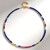 Collana in argento con Zaffiro Fancy