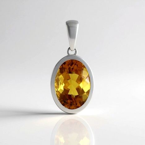 Ciondolo in argento con Scapolite
