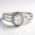 Anello in argento con Zircone