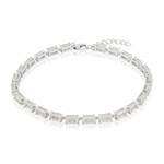 Bracciale in argento con Ametista Verde