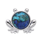 Colgante en plata con Piedra preciosa