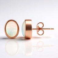 Welo-Opal-Silberohrringe (Adela Silber)