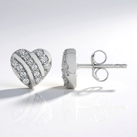 Orecchini in argento con Zircone