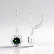 Orecchini in argento con Opale Mezezo (de Melo Essence)