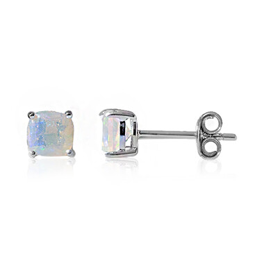 Welo-Opal-Silberohrringe
