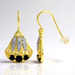 Orecchini in argento con Zaffiro Blu (Remy Rotenier)