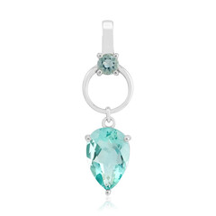 Zilveren hanger met een Braldu Fluoriet (Pallanova)