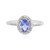 Tanzanite Silver Ring