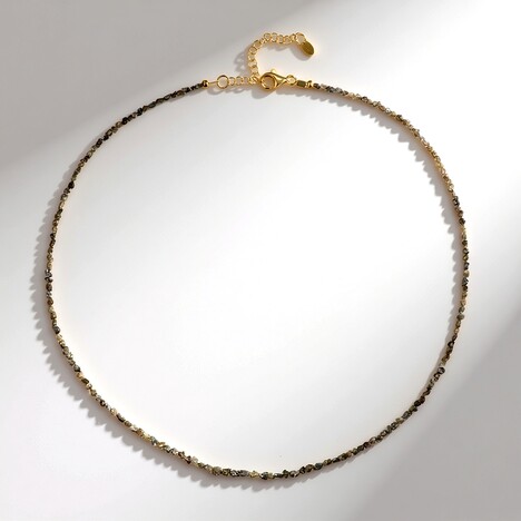 Collana in argento con Diamante Champagne