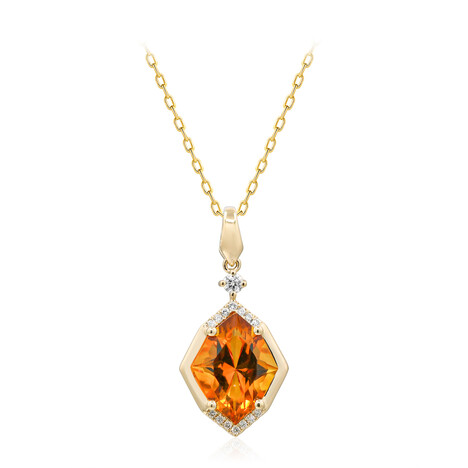 Collana in oro con Citrino (CIRARI)