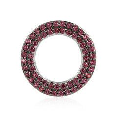 Ciondolo in argento con Rodolite