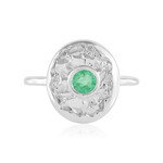 Kolumbianischer Smaragd-Silberring (SAELOCANA)