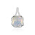 Welo Opal Platinum Pendant