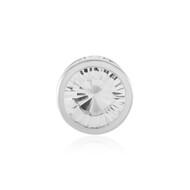 Ciondolo in argento con Topazio Bianco (MONOSONO COLLECTION)