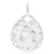 Ciondolo in argento con Diamante I1 (G) (Annette)