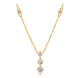 Gouden halsketting met SI1 (H) Diamanten (CIRARI)