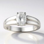 Anillo en plata con Cuarzo Herkimer (Pallanova)