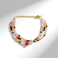 Edelstein-Silberarmband (Riya)