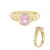 Bague en argent et Kunzite