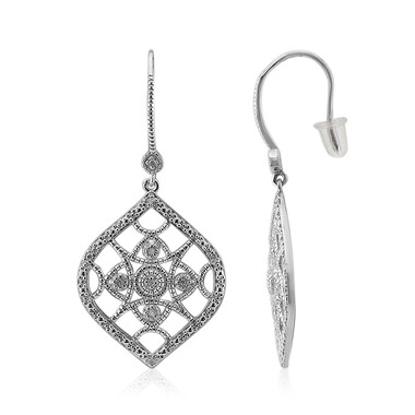 I3 (I) Diamant-Silberohrringe